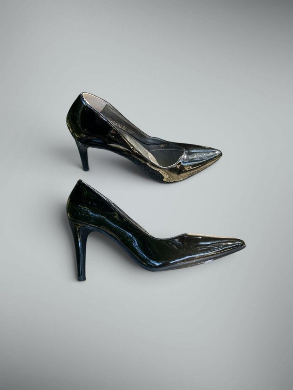 Bandolino Black Pointed Toe Stiletto Heels Classic Business Size 7